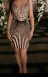 Rochie Luada Style cu pietre si spatele gol