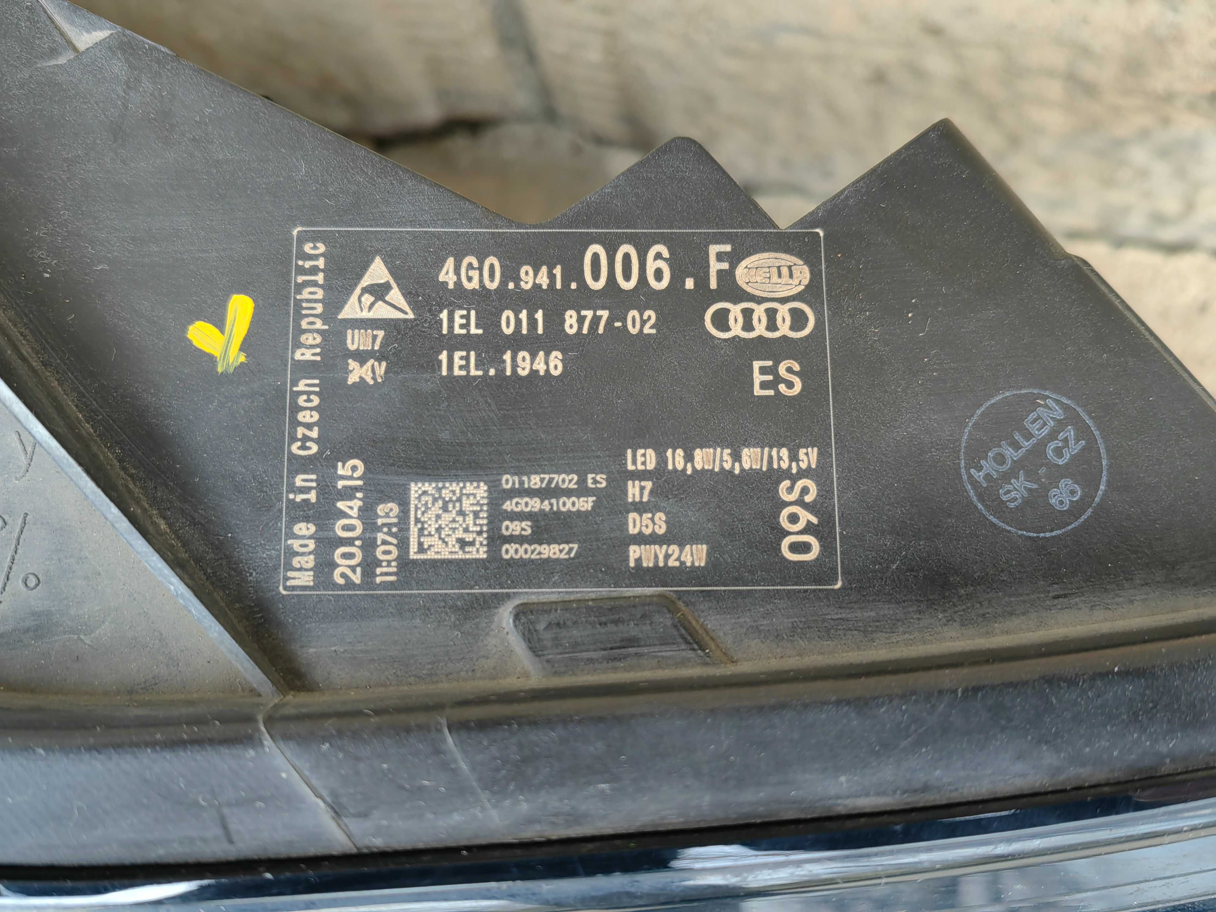 Фар Audi A6 C7 4G Bi-Xenon LED Face десен/Фар Ауди А6 Ц7 Оригинален