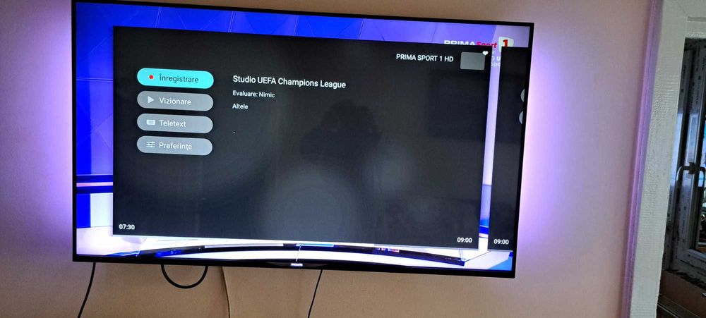 Philips  smart 49PUS7909  4K UHD Android Philips ambilight 123 cm ,