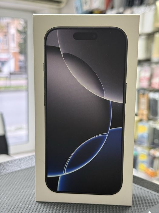 Apple iPhone 16 Pro,Black Titanium,128GB *КатоНов*93%Battery*Гаранция*