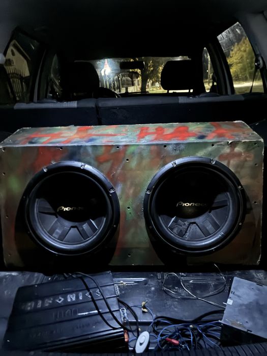 Bass каса / 2x12 pioner