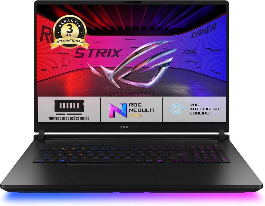 ASUS ROG 18" 2.5K 240Hz/Core Ultra 9/32GB DDR5/1TB SSD/RTX 5080/W11