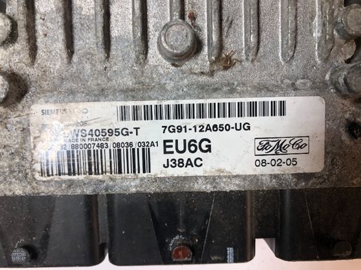 ECU calculator motor Ford Mondeo 2.0TDCi SID206; 7G91-12A650-UG
