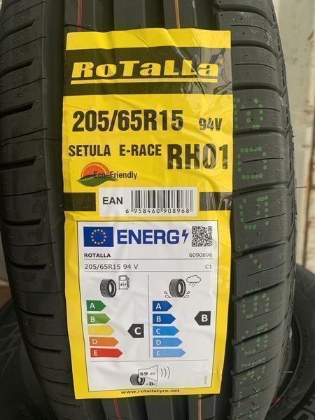 Нови летни гуми ROTALLA SETULA E-RACE RH01 205/65R15 94V НОВ DOT