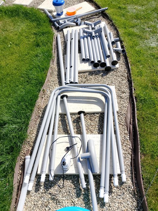 Piscină ovală 3x2 m