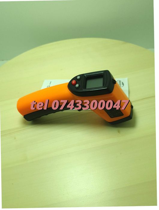 Termometru Industrial Profesional 50 380c Uni Galbennegru