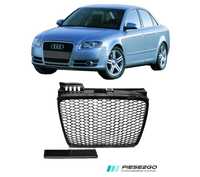 Grila radiator RS Look negru lucios Audi A4 B7 2005|2006|2007