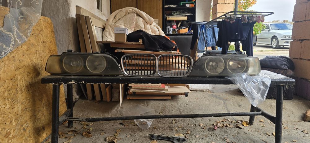 Фары бмв е 39 и решотка