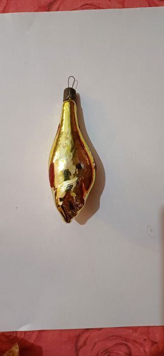Ёлочная игрушка игрушки новогоднии СССР из стекла стекляная