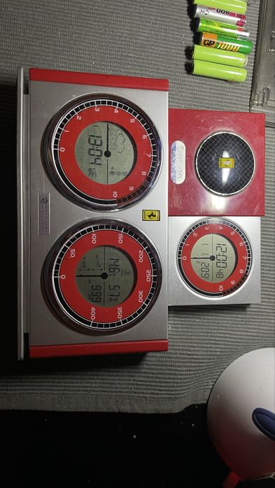 Ceas Ferrari Oregon FST301-R si FSW301-3 si Statie meteo BAR938HG