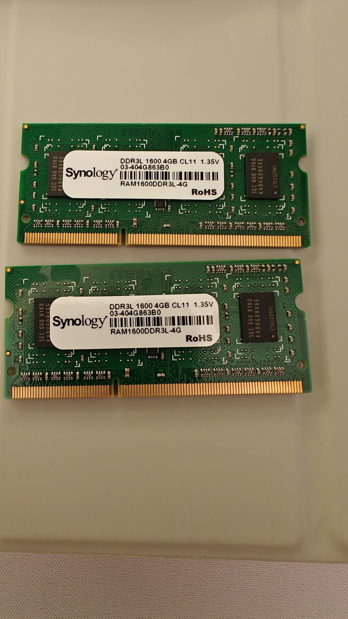 RAM памет Synology DDR3L 2x4GB 1600