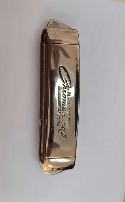 Muzicuta vintage M. Hohner - Cromonica II De Luxe, an 1960, impecabila