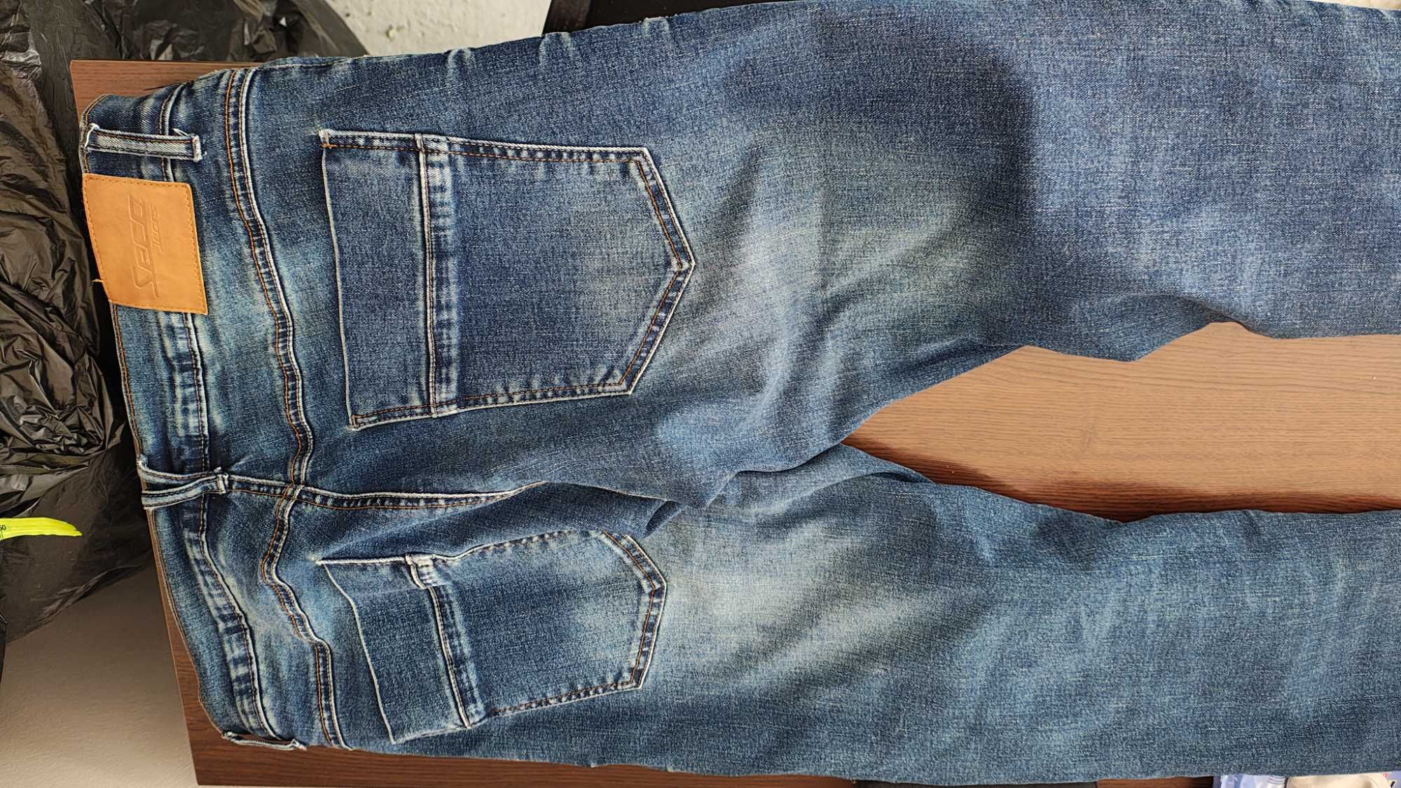 Мото дънки Seca delta slim fit blue