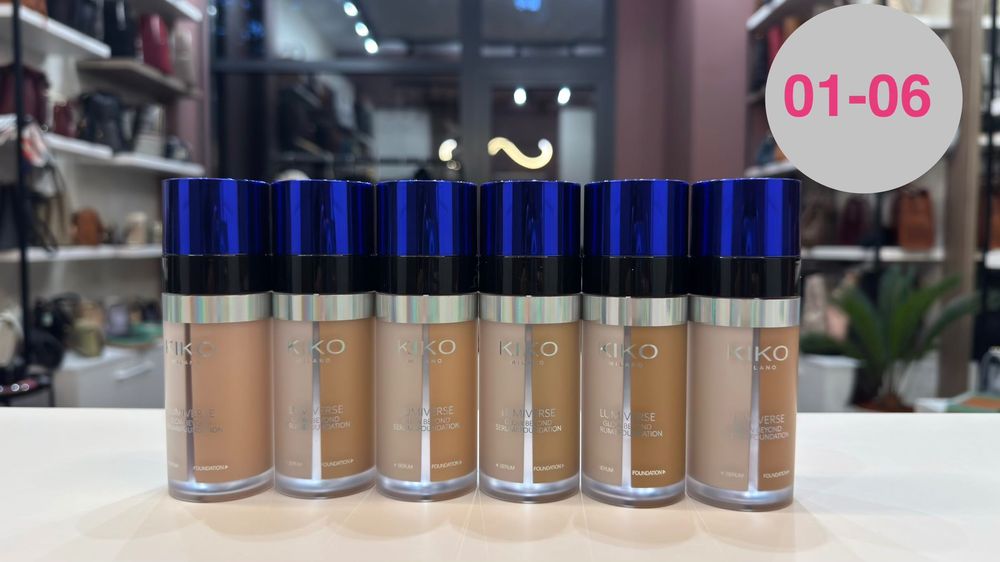 Серум & фондьотен Kiko Milano ит 01-06