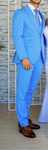 Costum Pasha Man bleu