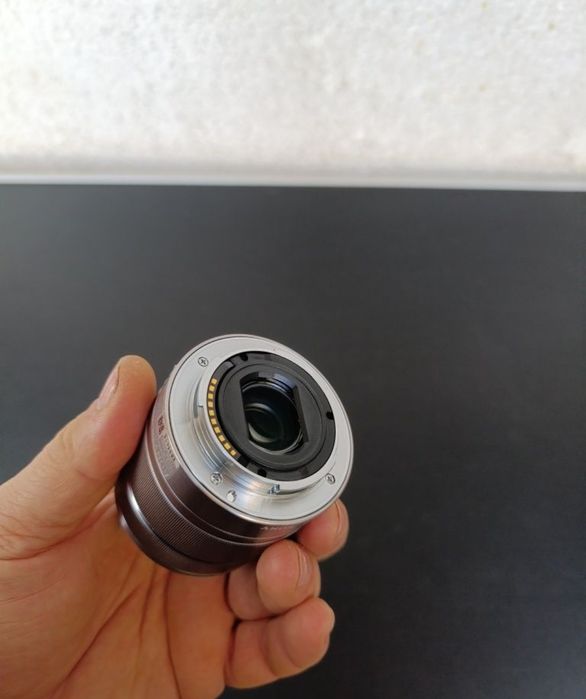 jucarie copii obiectiv foto compact sony 18 - 55 mm zoom