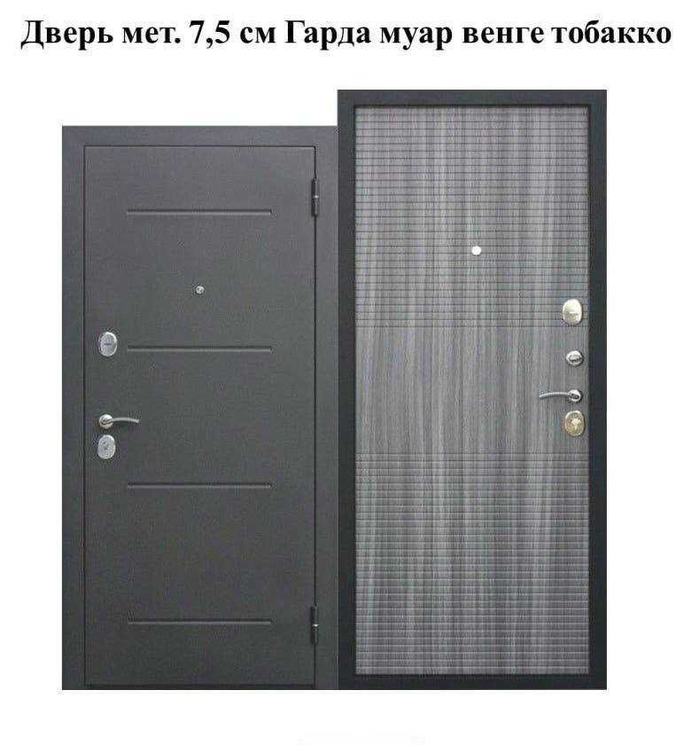 Двери Российского производства. Модель: Гарда муар 8мм