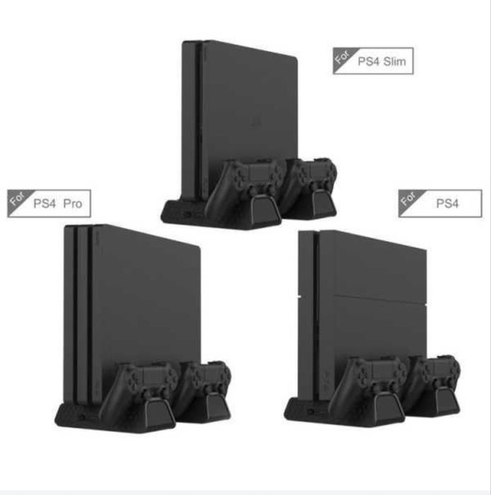 Стойка за Ps4 с аксесоари