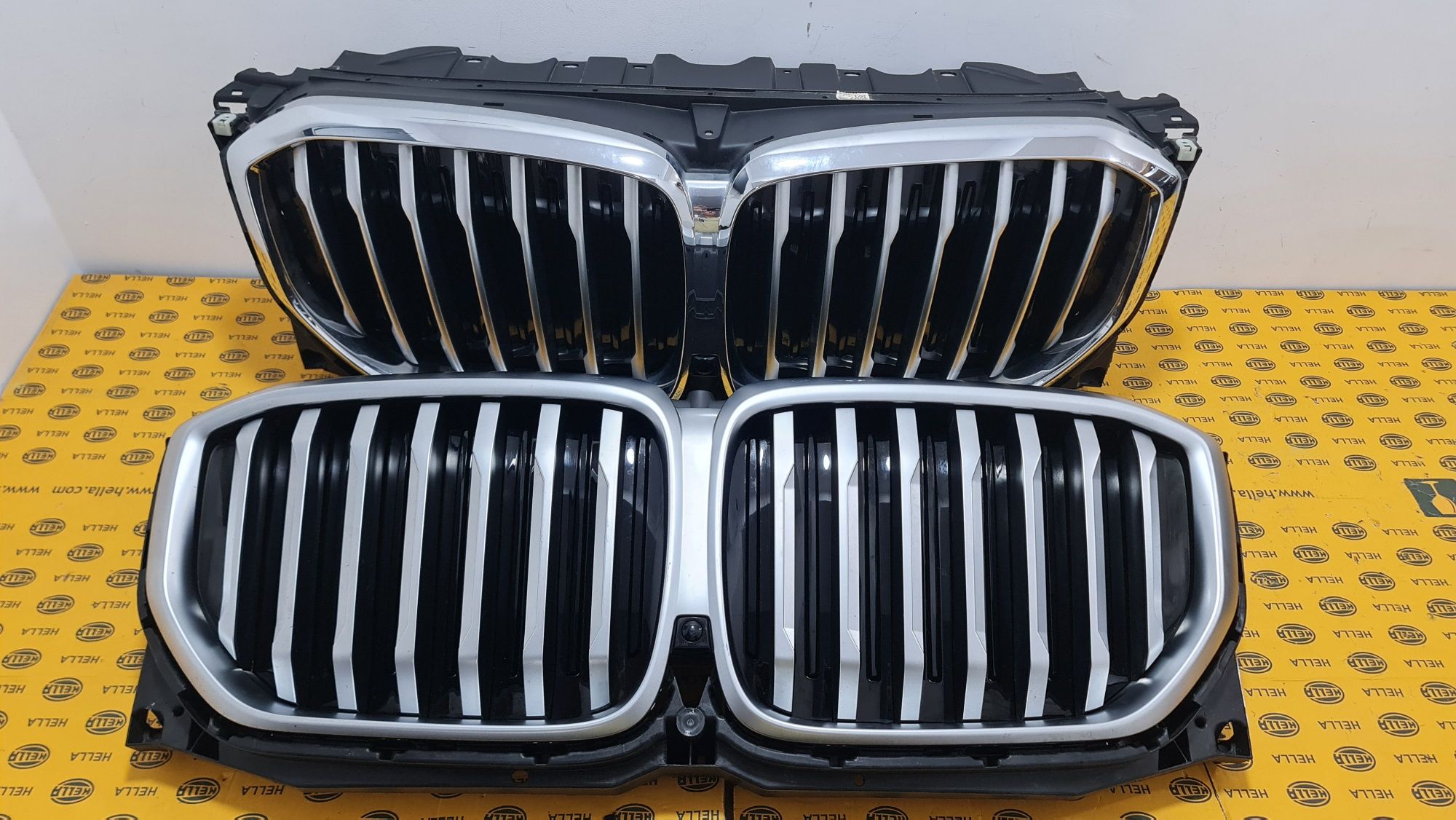 Hota grila masca radiator clapete active trager far bara BMW X5 G05