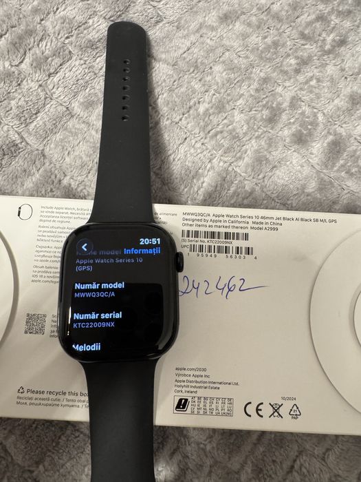 Apple Watch seria 10 46mm GPS