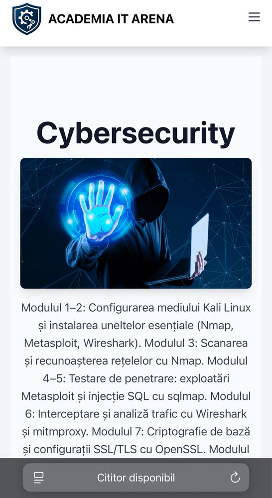 Platformă E-learning Scalabilă cu Asistent AI Integrat