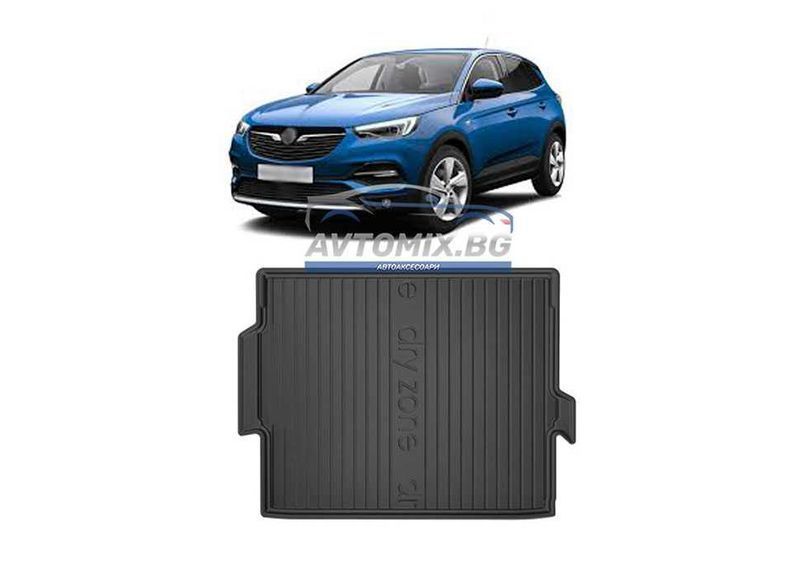 Гумена стелка багажник Opel Grandland X след 17г.,горно ниво, DRY ZONE