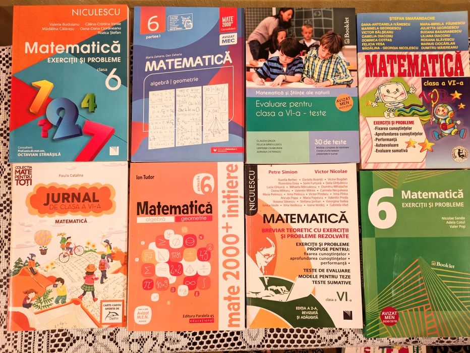 Culegeri de matematică clasa a 6-a
