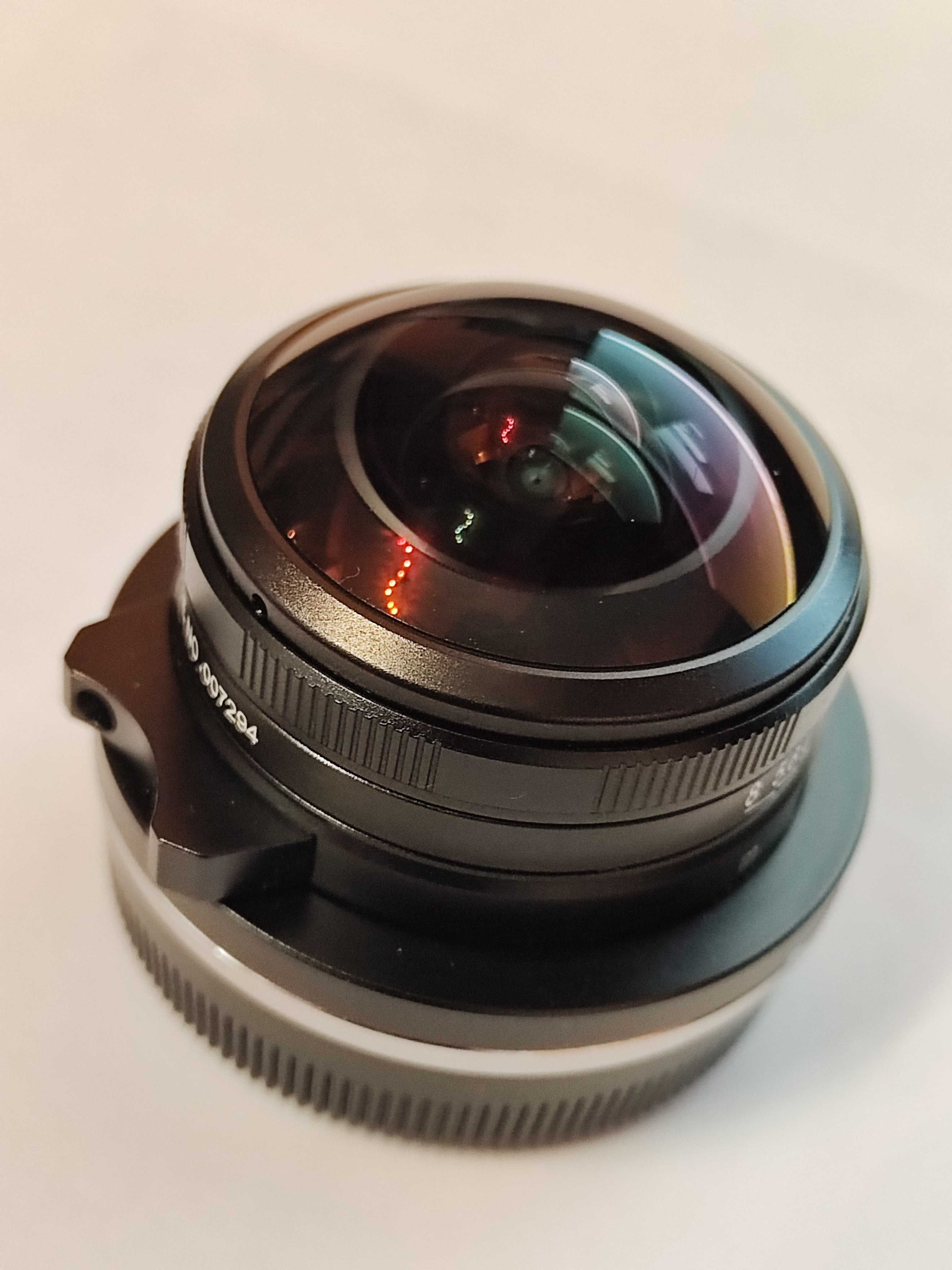 обектив Laowa 4mm f/2.8 Circular Fisheye за  Fujifilm X