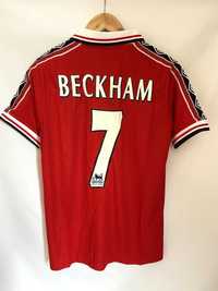 Tricou fotbal Manchester United - David Beckham 1998/1999
