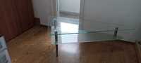 Холна стъклена тръбна маса - правоъгълна