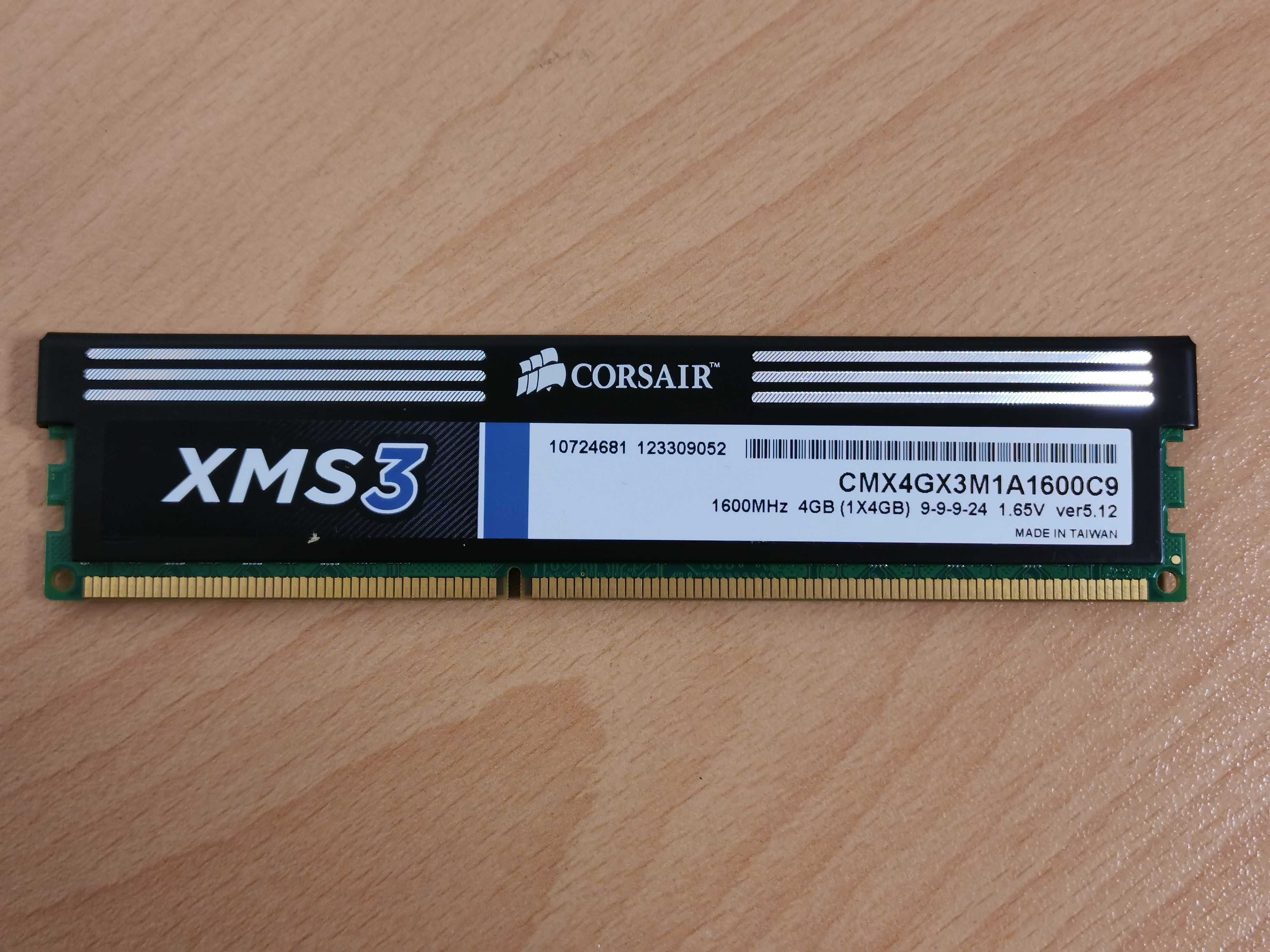 Corsair XMS3 16GB (4x 4GB) DDR3 RAM / рам памет