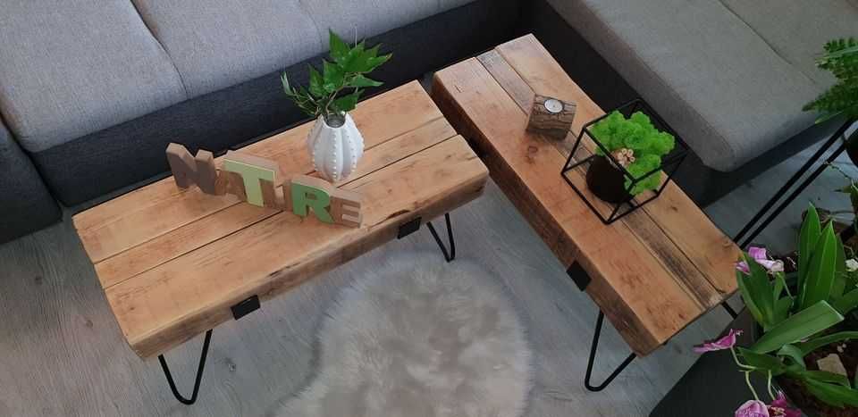 Bancheta / consola din lemn masiv