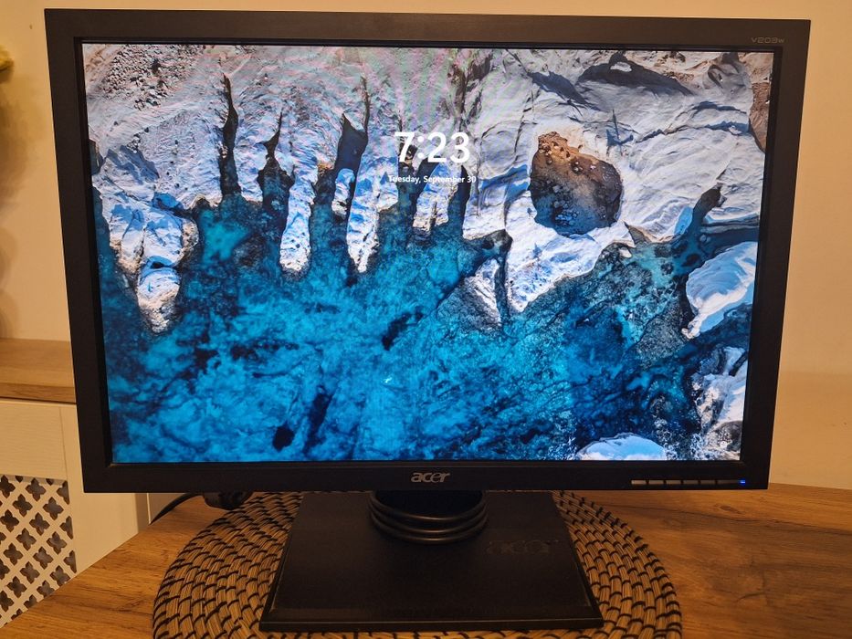 Monitor Acer V203W, Wide, negru, 20"
