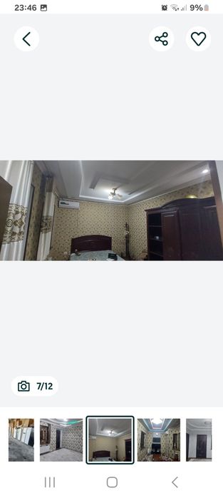 Arendaga xovli Xonobodda 3 xonalik 27 metrlik navesi bor