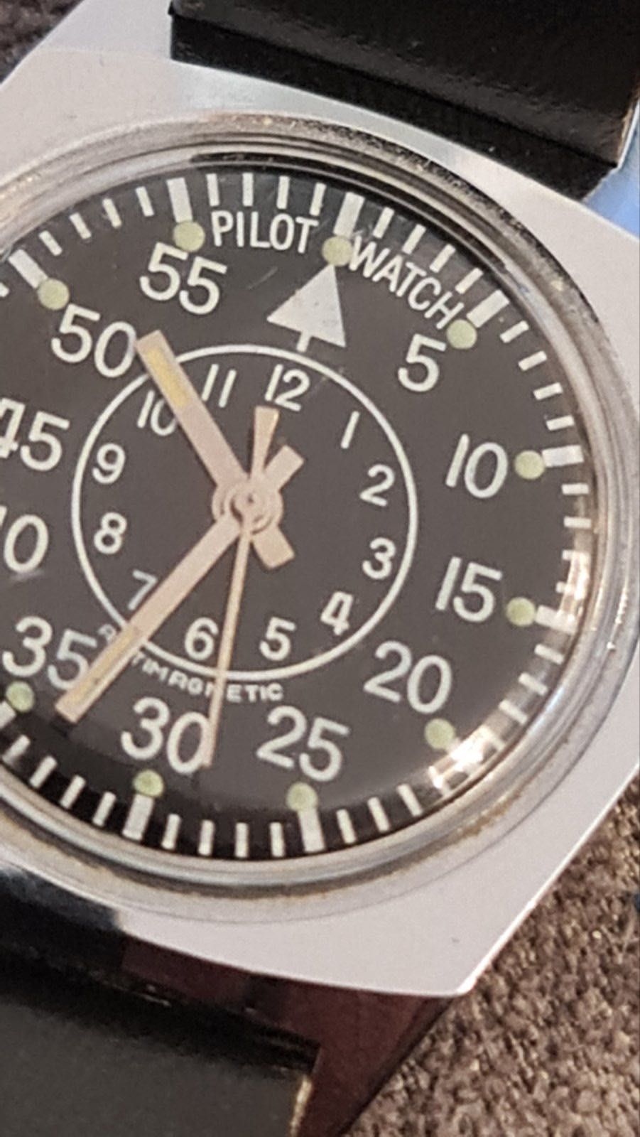 Ретро мъжки часовници VERDAL и PILOT WATCH