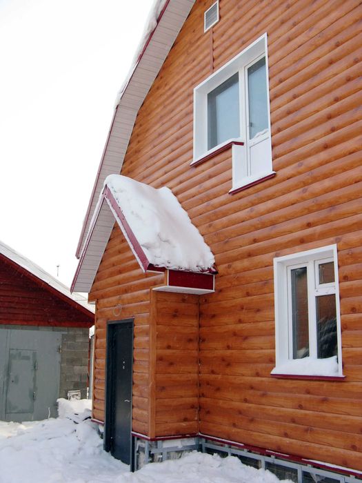 Металлосайдинг, сайдинг под дерево