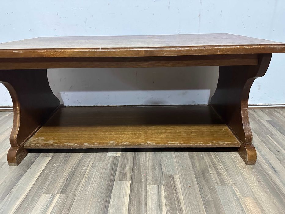 Masuta Vintage de cafea; Masa cu blat 113x59 cm