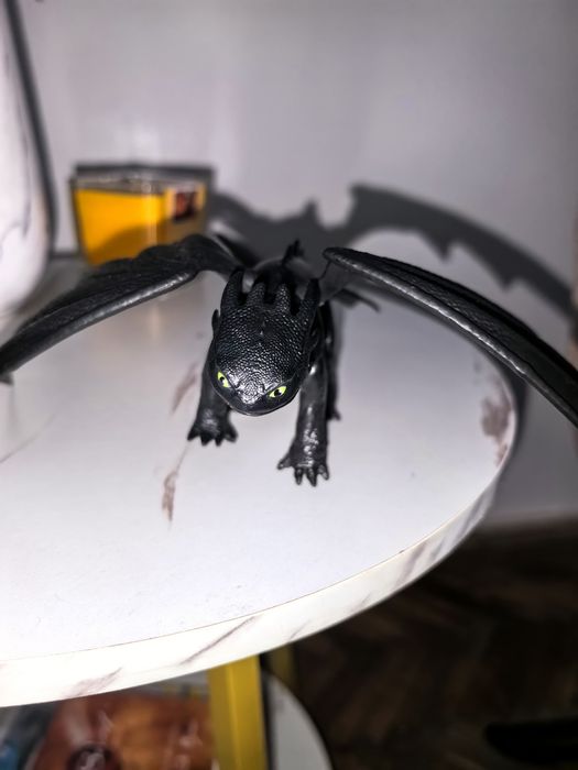 Jucărie dragon furia nopții nou