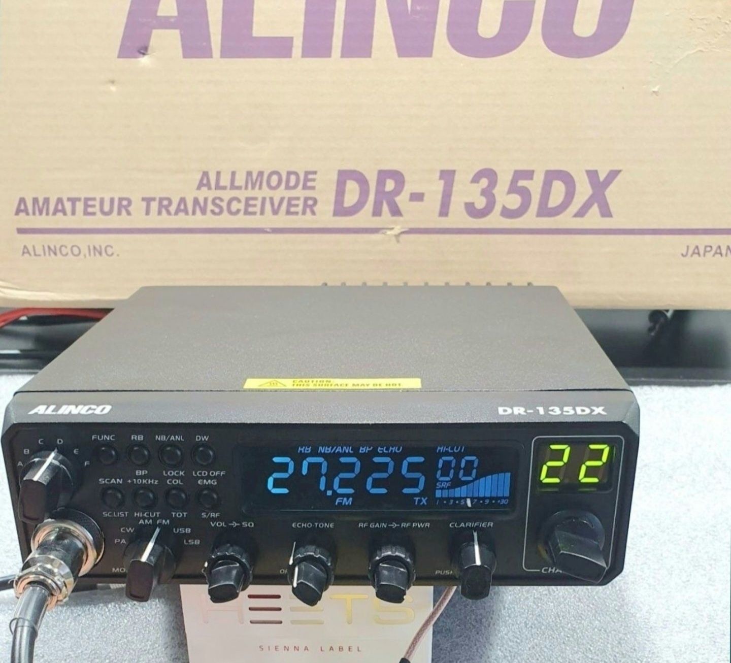 Statie radio CB Profesionala - ALINCO DR-135DX (100W/Japan)* garantie