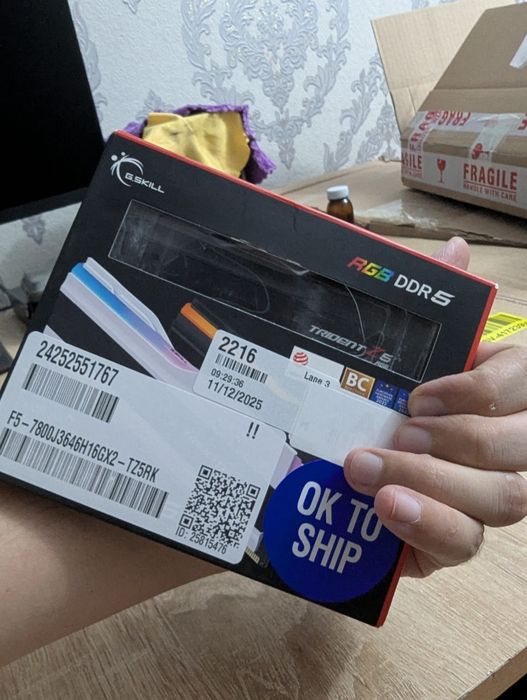 G.SKILL Trident Z5 32GB DDR5 (2x16GB) 7800Mhz