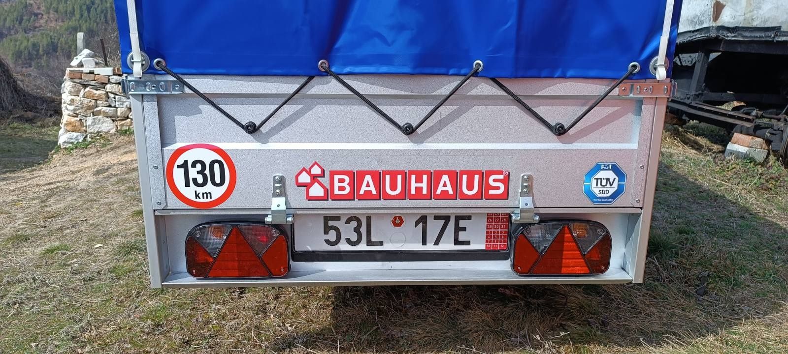 Ремарке Bauhaus 750kg