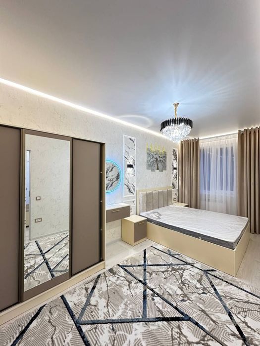 Чилонзор 2 кв 2в3/2/4 разделка евро ремонт с мебель и техникой