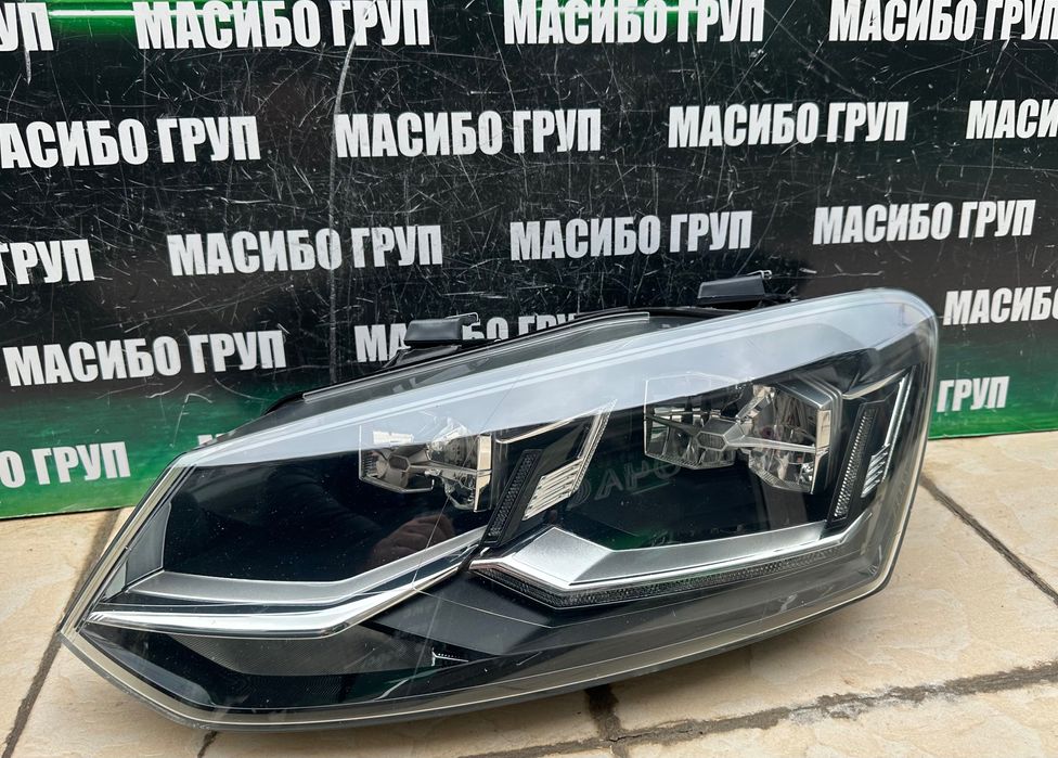 Фар far ляв фарове Full Led за Фолксваген Поло Vw Polo 6C