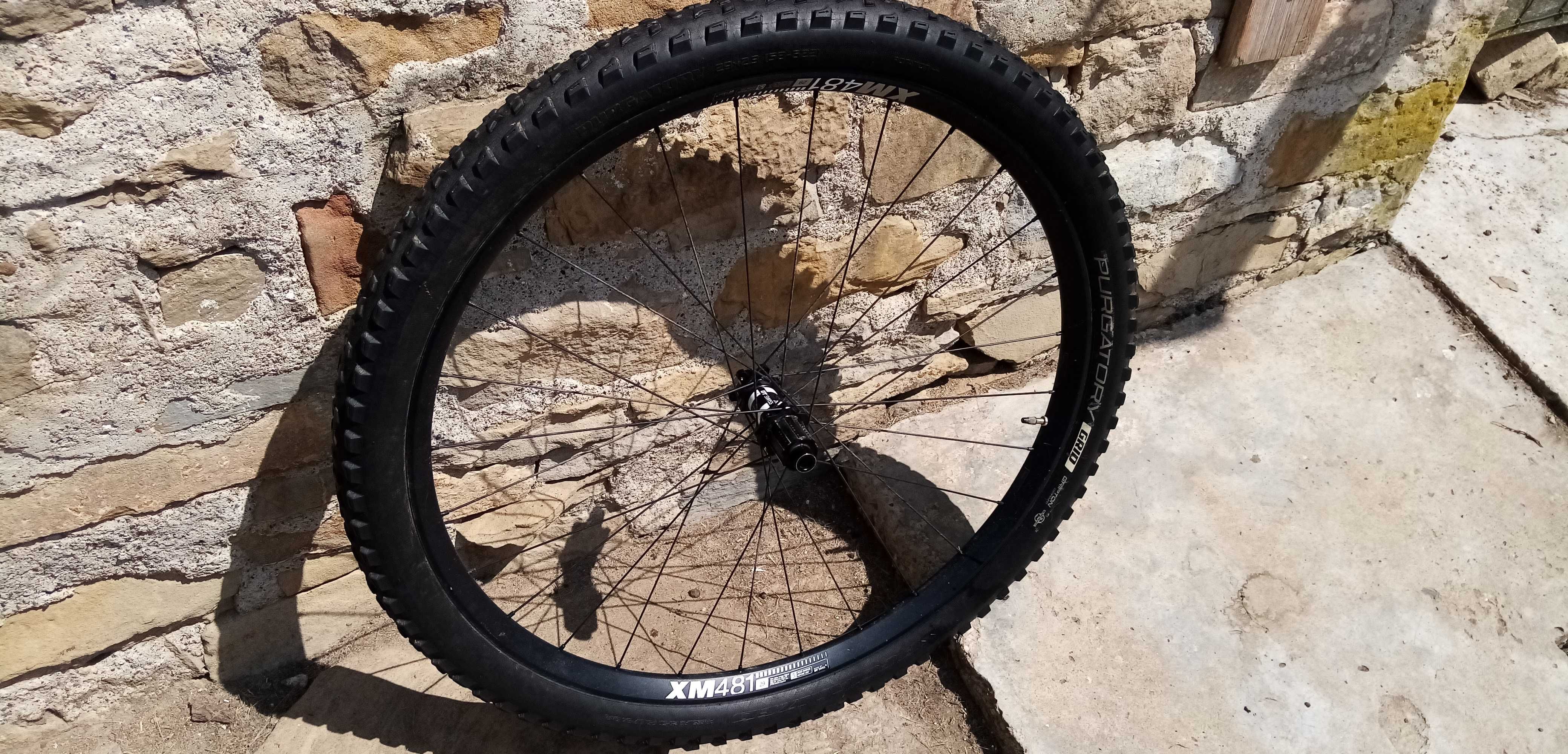 DT Swiss Капли 29 цола, XM481, 350 главини, 110x15 148x12, Shimano 11s