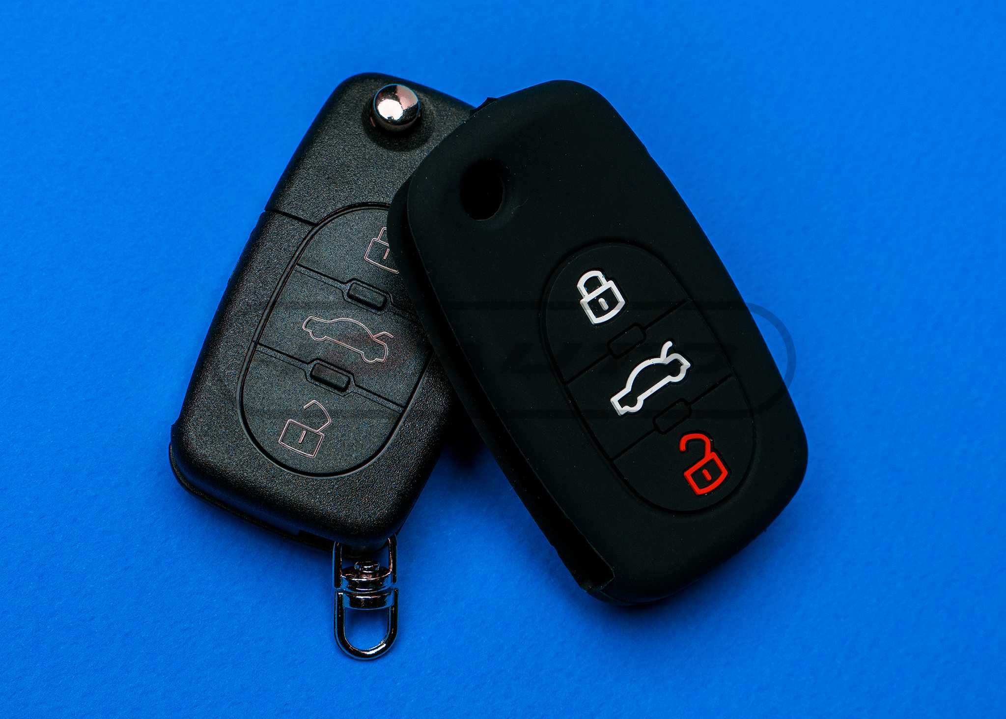 Калъф / кейс за ключ Audi a3 a4 a5 a6 a7 a8 S-line силиконов
