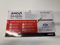 Placa Video AMD RADEON RX7600 Noua