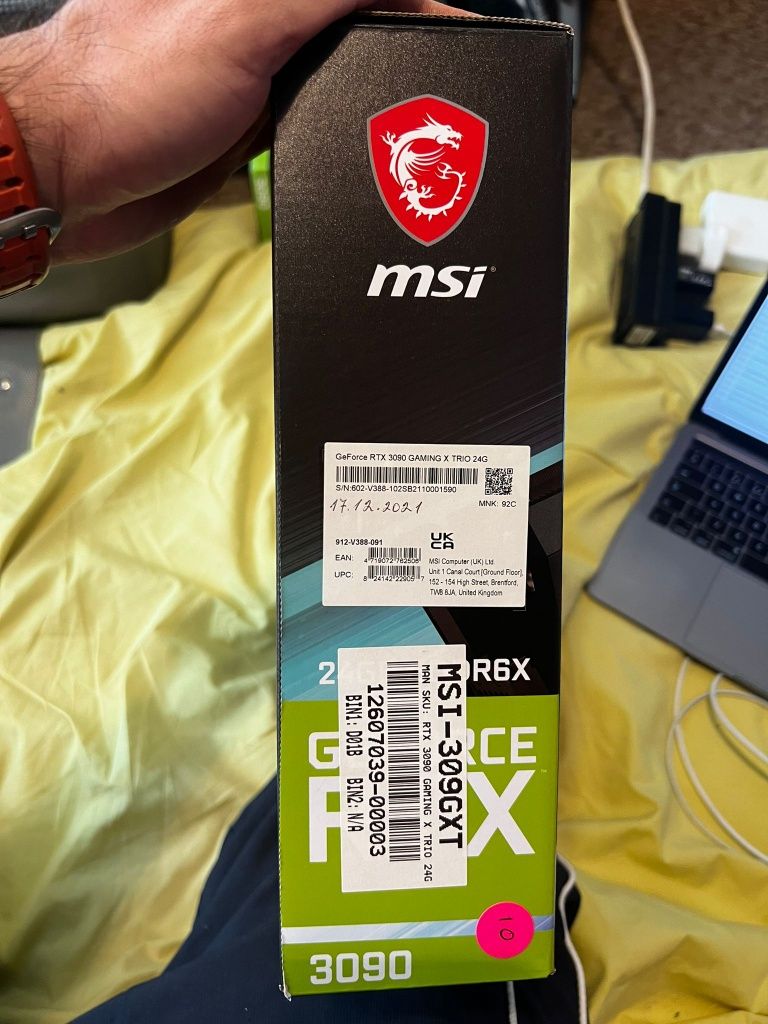 MSI GeForce RTX 3090 X Trio - 24 GB