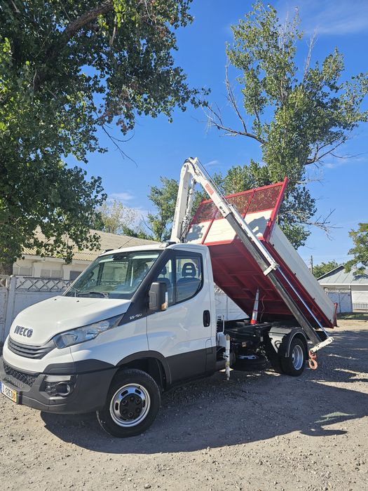 Iveco daily 35c15 Basculabil cu macara,categoria B!