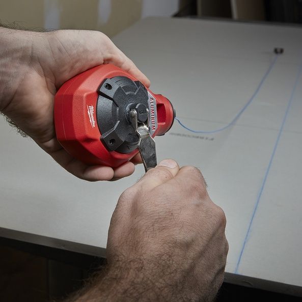 Зидарска чертилка Milwaukee 48-22-3992 / 30.5м синя боя