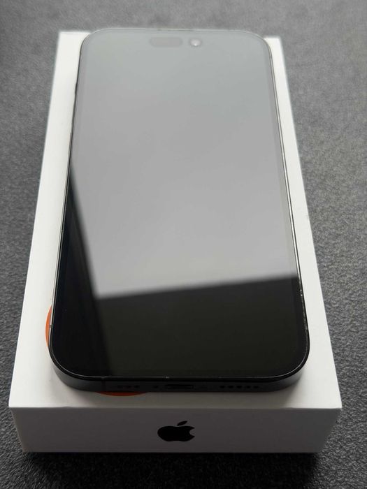 IPhone 14 Pro 128GB Space Black cu cutie originala, baterie 87